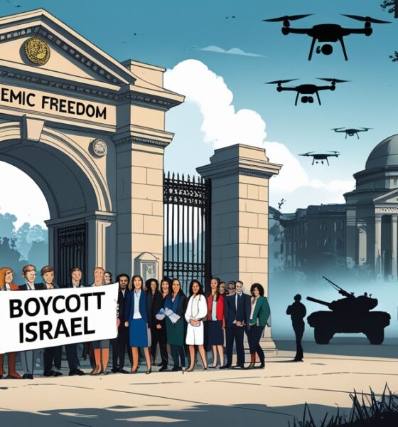 Ilustrasi universitas dunia memutus kerja sama akademik dengan Israel.