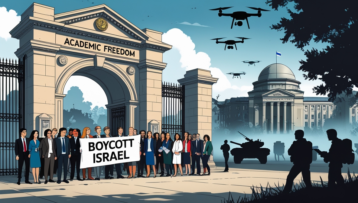 Ilustrasi universitas dunia memutus kerja sama akademik dengan Israel.