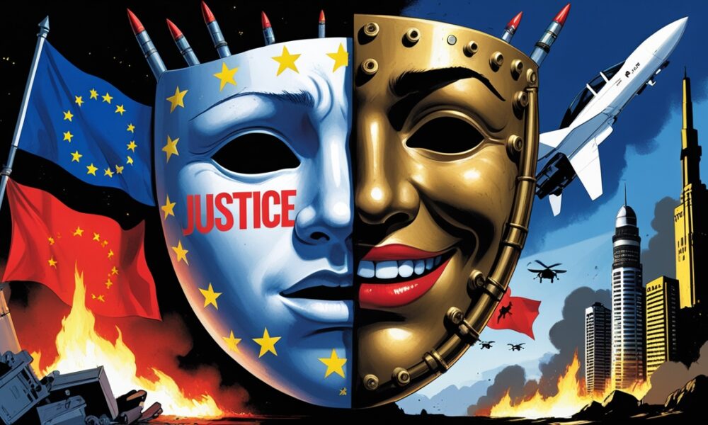 Topeng ganda Eropa: humanisme dan industri senjata