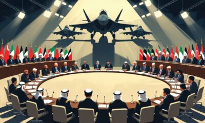Delegasi menghadiri KTT Darurat Arab-Islam di Doha membahas serangan Israel ke Qatar