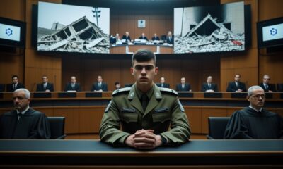 Israeli soldier of German origin on trial in Germany for alleged war crimes in Gaza.