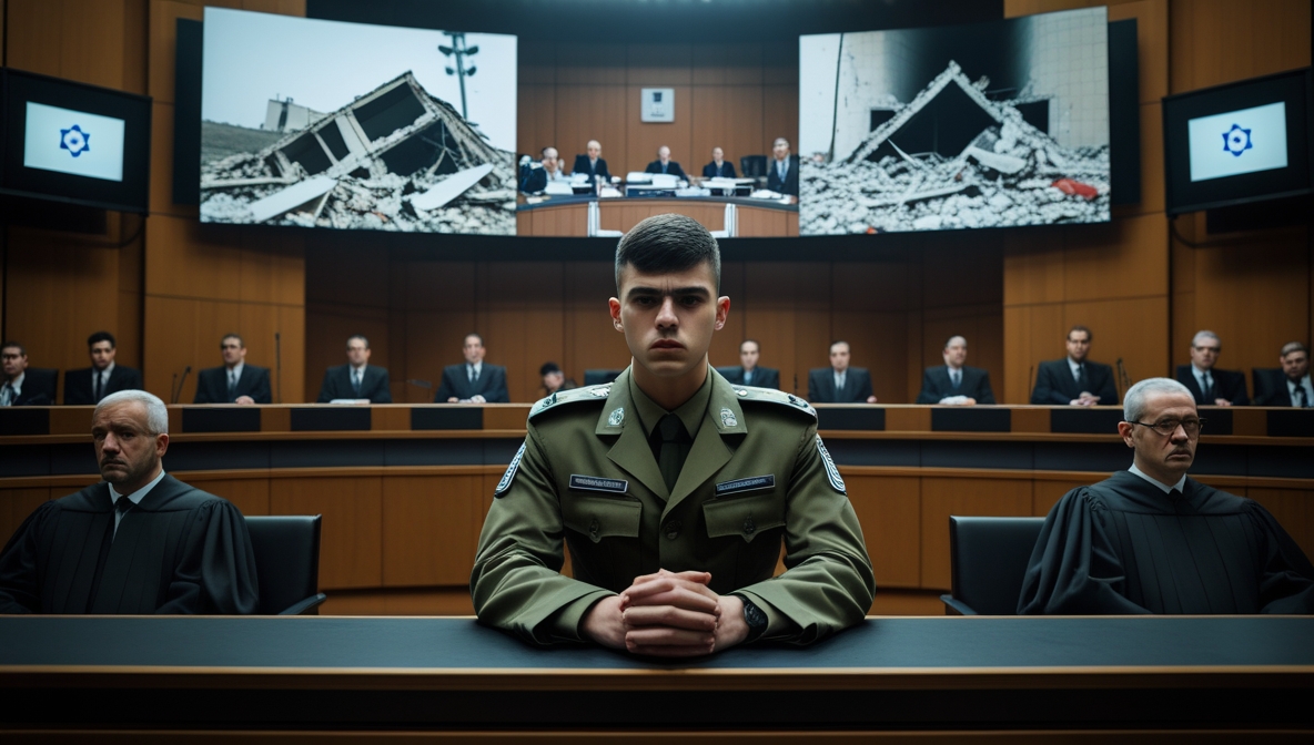 Israeli soldier of German origin on trial in Germany for alleged war crimes in Gaza.