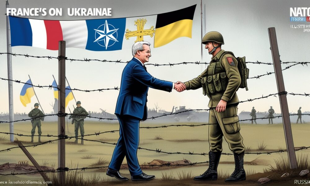 Prancis soal Ukraina: dukung NATO tapi tolak kirim pasukan.