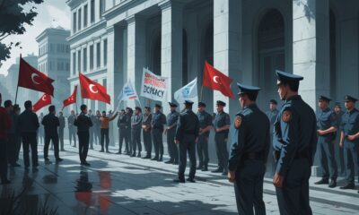 Polisi membubarkan demonstran CHP di Istanbul, contoh politik represif Turki