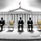 Kursi kosong kabinet simbol reshuffle koma Prabowo