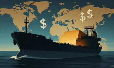 Kapal tanker bayangan Iran menyalurkan minyak ke Tiongkok di tengah sanksi Amerika, simbol perdagangan rahasia.