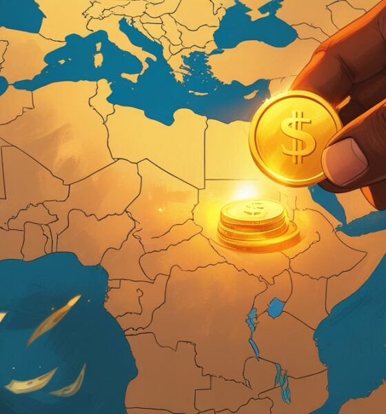 Ethiopia illustrated breaking away from the U.S. dollar toward China’s yuan as a symbol of dedollarization.