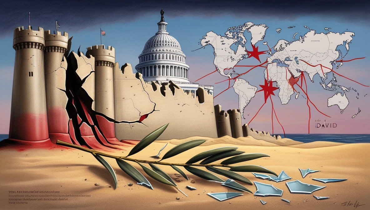 Symbolic image of Syria’s alliance shift from resistance to U.S.–Israel bloc.