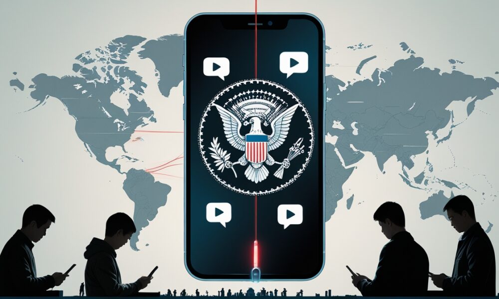 Ilustrasi medsos sebagai medan rekrutmen intelijen CIA.