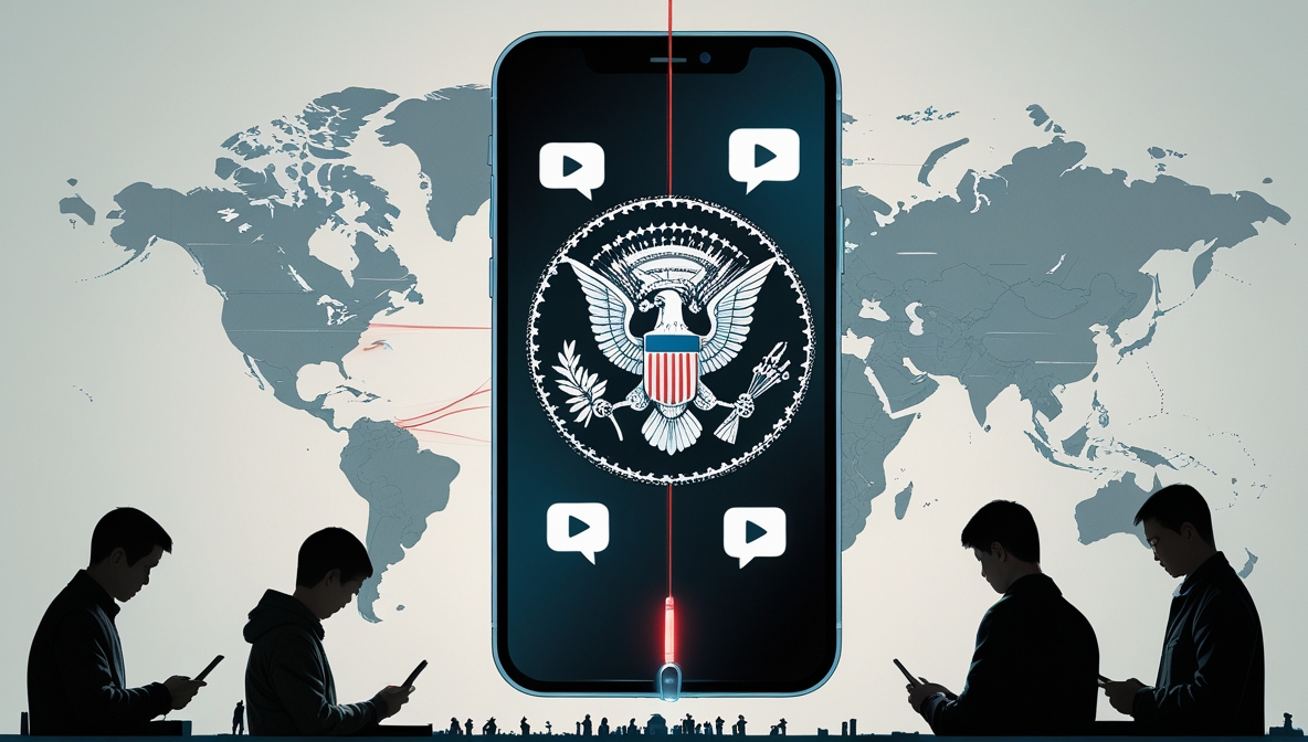 Ilustrasi medsos sebagai medan rekrutmen intelijen CIA.