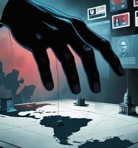 Ilustrasi operasi geopolitik dan pengaruh AS di Amerika Latin