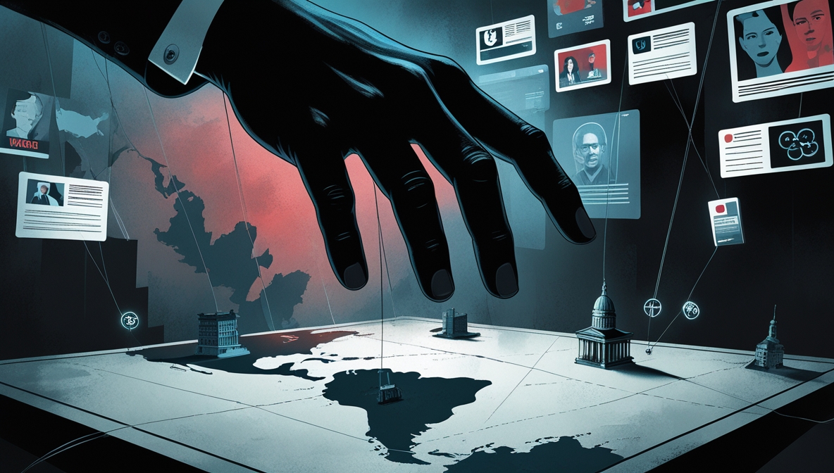 Ilustrasi operasi geopolitik dan pengaruh AS di Amerika Latin