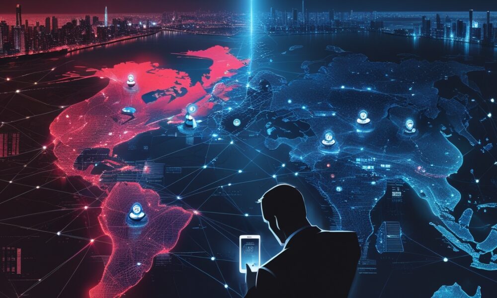 Ilustrasi perang intelijen Iran dan Israel di era digital