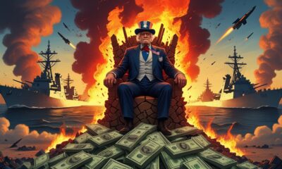 Ilustrasi biaya perang Iran dan beban militer Amerika