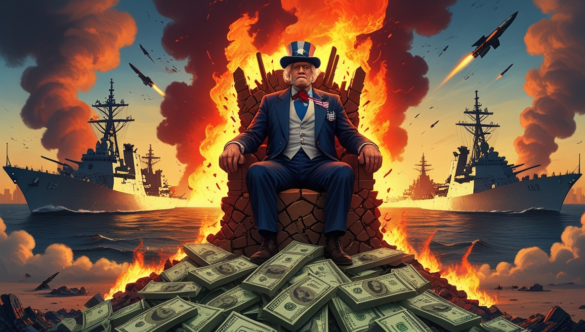 Ilustrasi biaya perang Iran dan beban militer Amerika