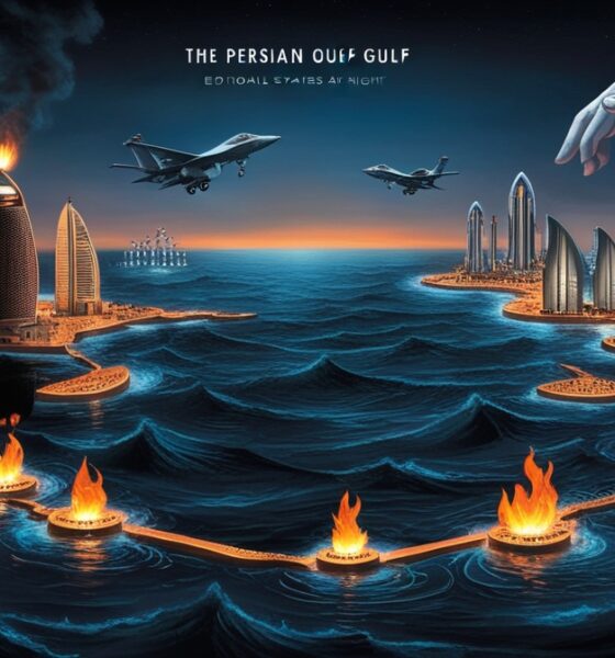 Peta negara-negara Teluk dan Iran di tengah ketegangan geopolitik regional
