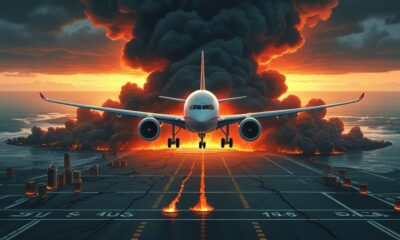 Pesawat Spirit Airlines di tengah krisis perang Iran-AS dan lonjakan harga minyak