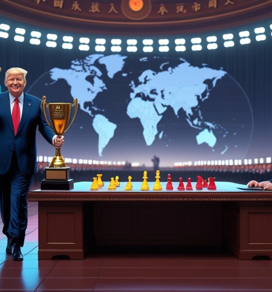 Trump dan Xi dalam pertemuan diplomatik AS-China