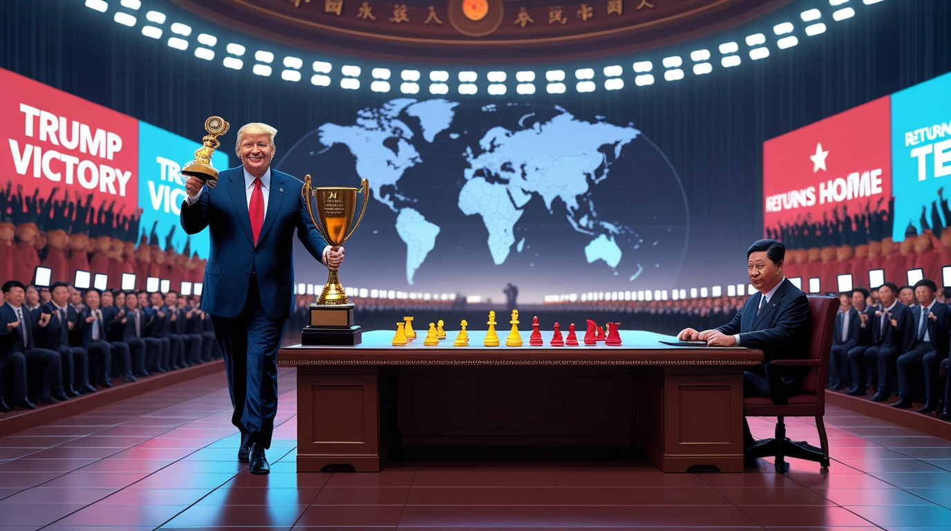 Trump dan Xi dalam pertemuan diplomatik AS-China
