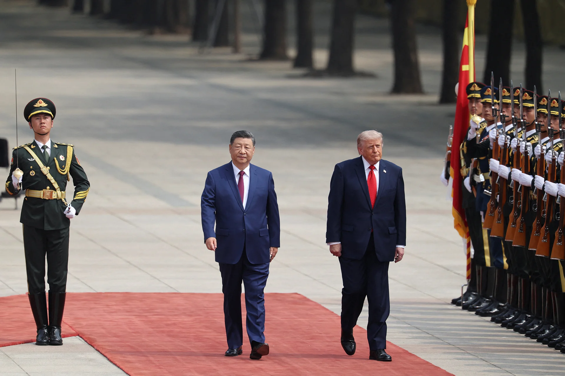 Trump dan Xi Jinping dalam pertemuan geopolitik China-AS