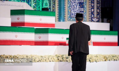 Delegasi Indonesia dan Afghanistan saat pembacaan Surah Al-Isra ayat 80 di Teheran.