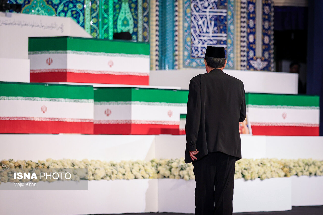 Delegasi Indonesia dan Afghanistan saat pembacaan Surah Al-Isra ayat 80 di Teheran.