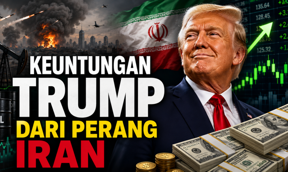 Donald Trump, perang Iran, minyak, dan investasi saham