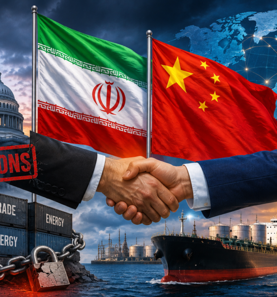 Iran dan China menentang sanksi ekonomi Amerika Serikat dan memperkuat kemitraan strategis