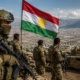 Pasukan Peshmerga Kurdistan Irak di tengah meningkatnya ancaman serangan Iran