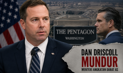 Dan Driscoll, Menteri Angkatan Darat Amerika Serikat, mengundurkan diri di tengah ketegangan dengan Pete Hegseth