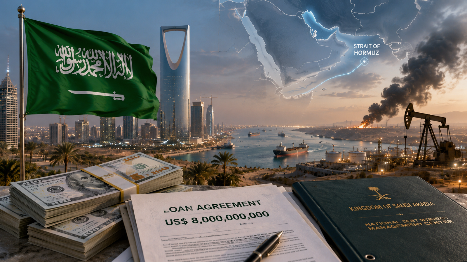 Arab Saudi menjajaki pinjaman US$8 miliar di tengah tekanan perang Iran