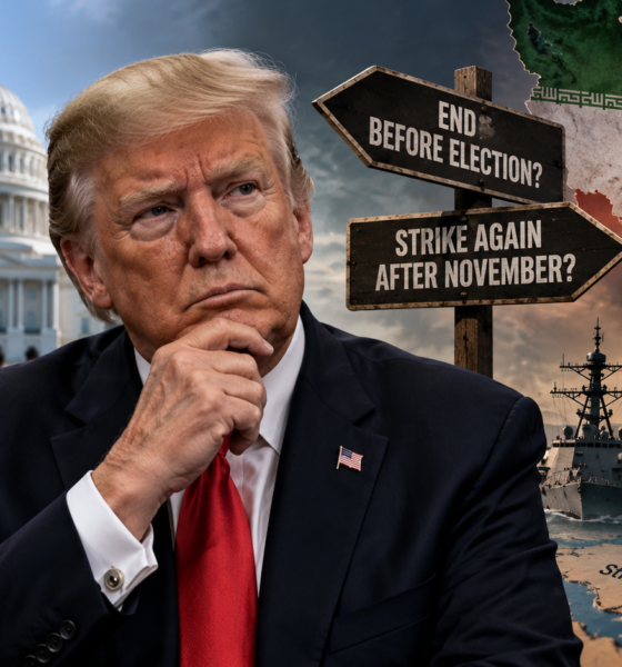 Donald Trump menghadapi dilema strategis terkait perang Iran menjelang pemilu sela Amerika Serikat November 2026.