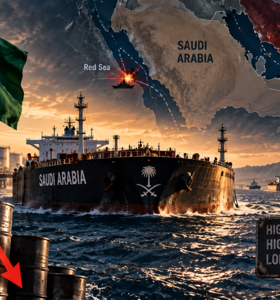Kapal tanker minyak Saudi menghadapi gangguan jalur ekspor akibat perang Iran di Selat Hormuz dan Laut Merah.