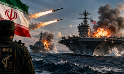 IRGC mengklaim serangan rudal balistik Iran terhadap kapal perang Amerika Serikat