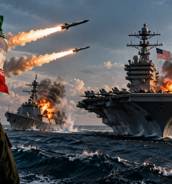 IRGC mengklaim serangan rudal balistik Iran terhadap kapal perang Amerika Serikat